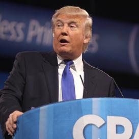 Donald Trumps speaks at CPAC